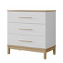 Hanah Home Cómoda de Madera y Roble Blanco